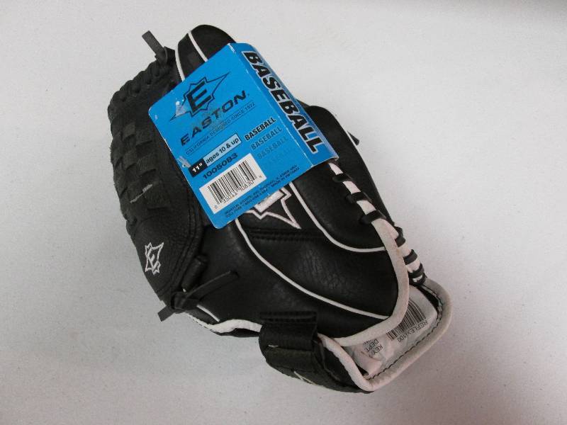lot 171 image: Easton 11 black baseball glove...