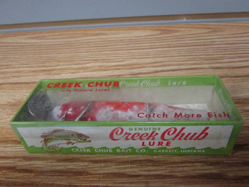 lot 199 image: Creek Chub lure...