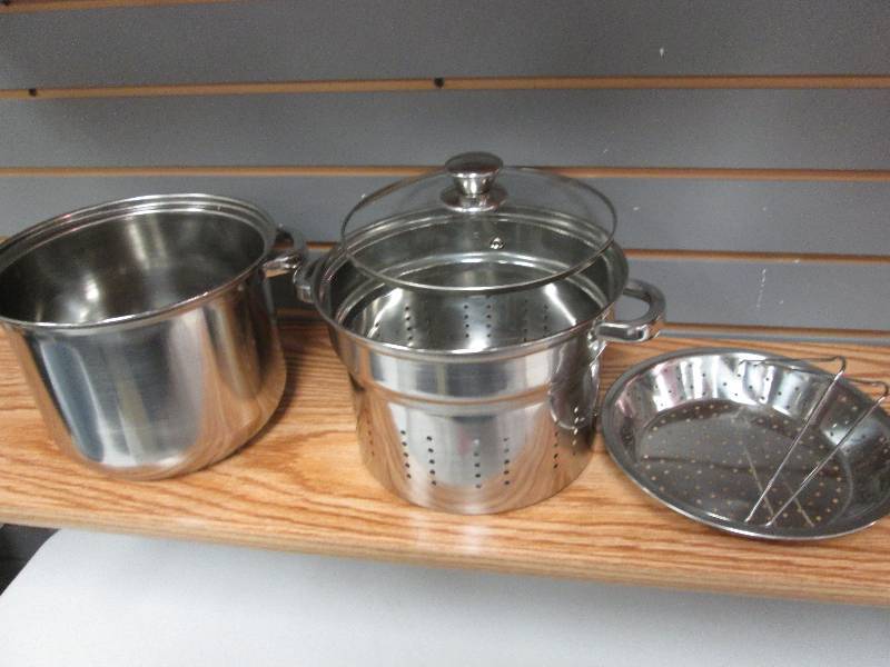 lot 256 image: 6 quart stainless steel multicooker...