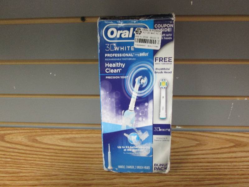 lot 46 image: Braun Oral B Precision 1000 Recharg...