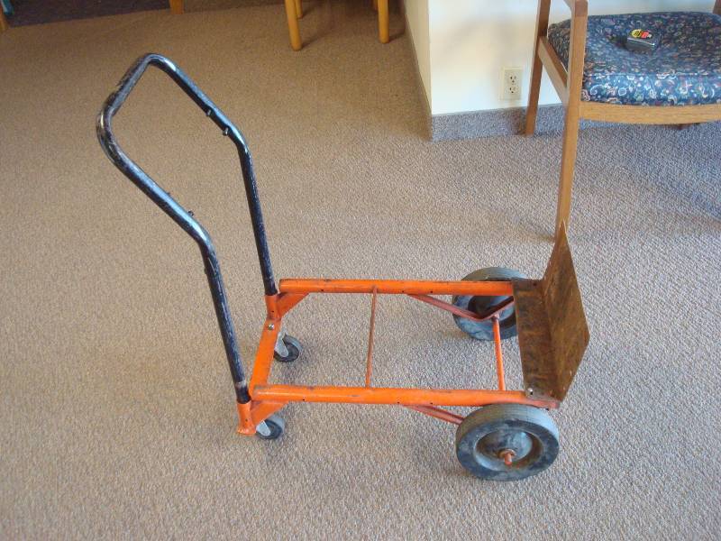 lot 9 image: Dolly Cart Has Wear And Lower Plate Needs To ...