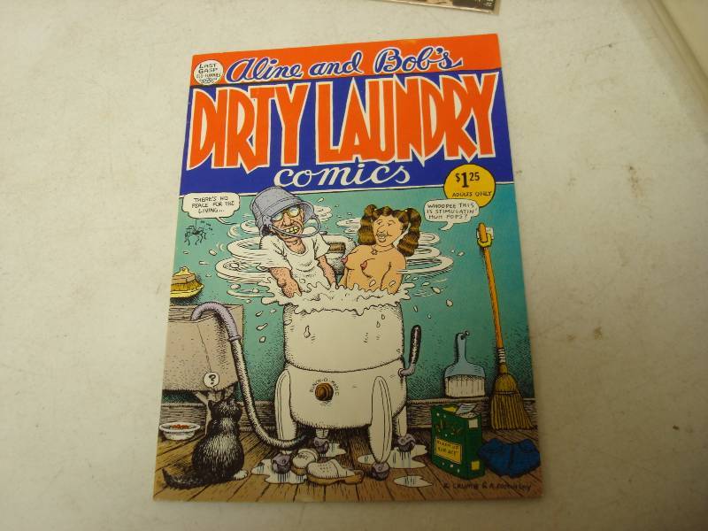 lot 60 image: Vintage Underground Comic Aline&nbspAnd Bob...