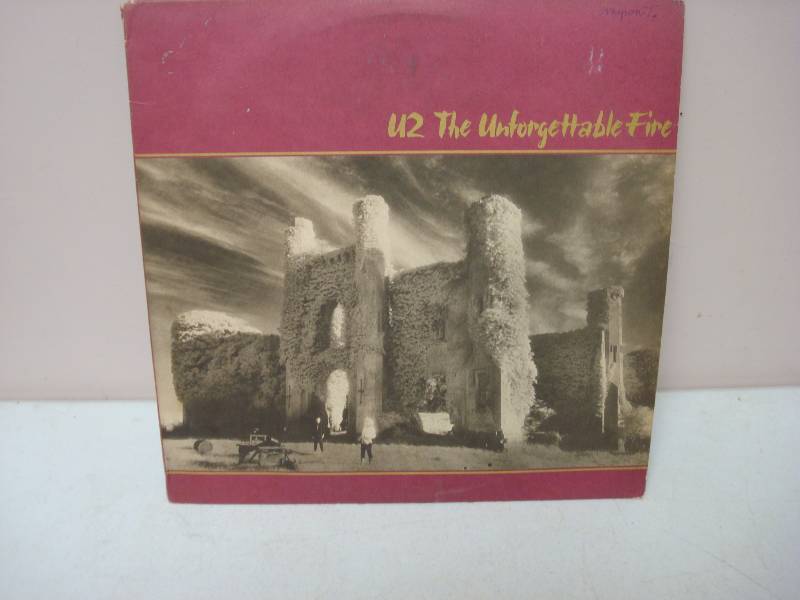 lot 64 image: U2 The Unforgettable&nbspFire - Vinyl Record...