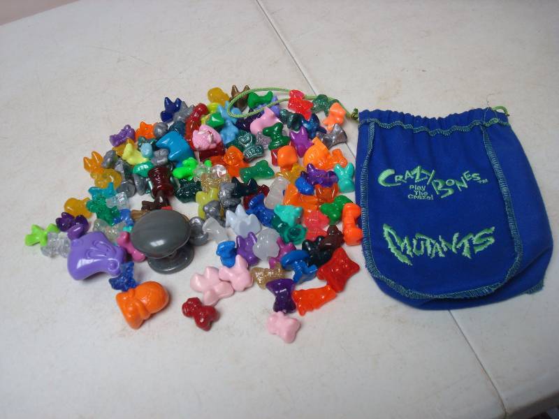 lot 68 image: Crazy Bones Mutant Mini Figure Lot...