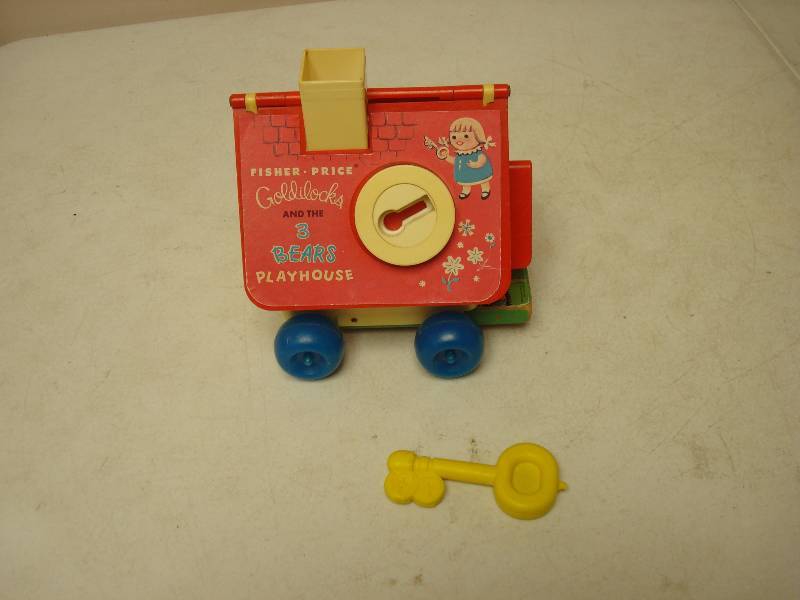 lot 82 image: Vintage Fisher Price Goldie Locks Toy., Shows...