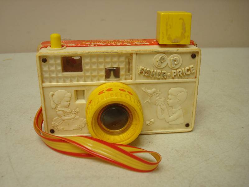 lot 88 image: Vintage Fisher Price Camera, Shows Wear...