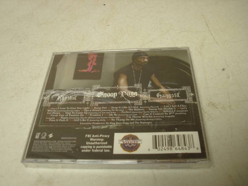 lot 156 image: New Snoop Dogg R & G CD Sealed...