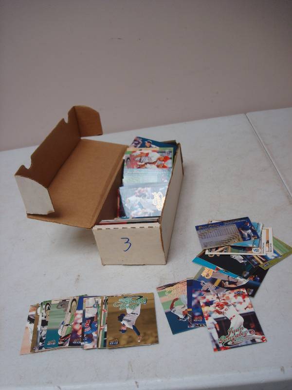 lot 168 image: Box Of Baseball Cards - #3...