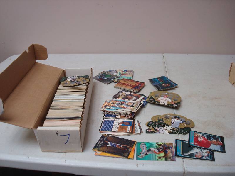 lot 172 image: Box Of Sports Cards - #7...