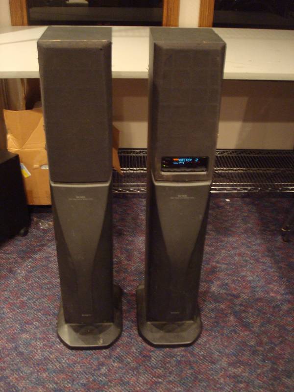 lot 189 image: Sony Speaker System, Powers Up, Untested Othe...