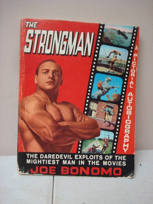 lot 197 image: Strongman Joe Bonomo Book, Shows Wear...