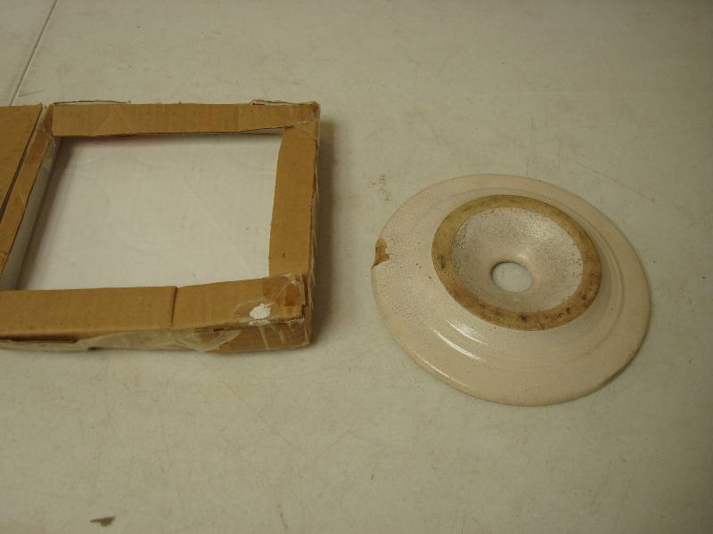 lot 203 image: Vintage Water Cooler Top, Has Chips...