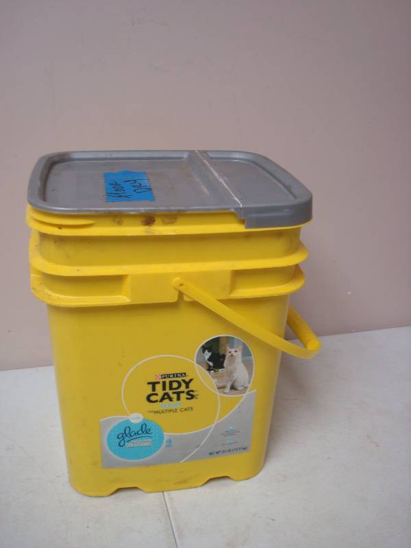 lot 207 image: Half Bucket Of Floor Dry Sand...