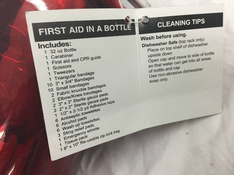 lifeline first aid in a bottle