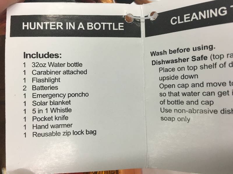 lifeline hunter in a bottle