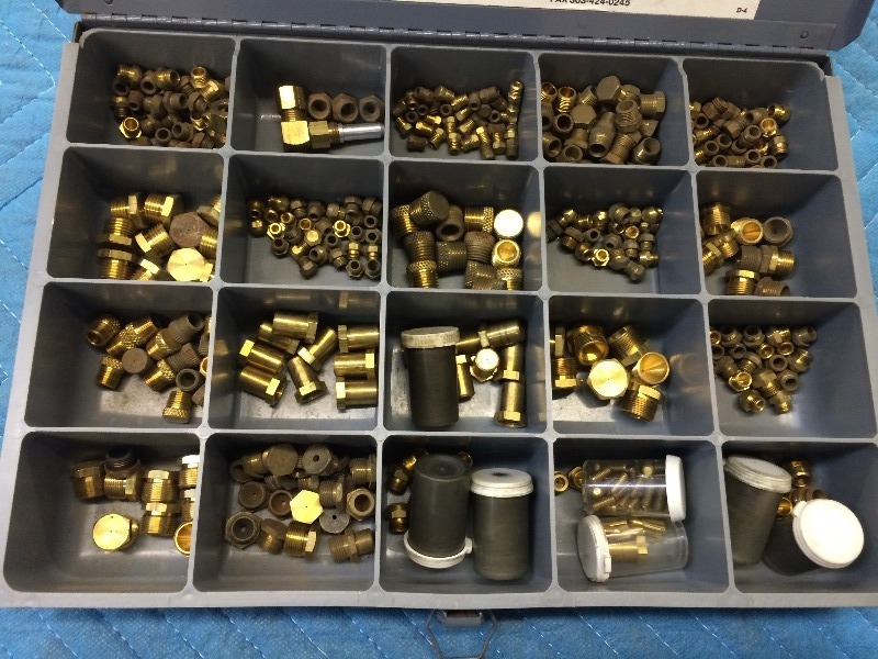 Assorted Furnace  Appliance  Burner orfice kit - mostly new product   A must for any service truck