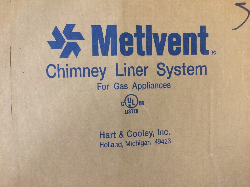 Metlvent Chimney Liner System - view all pictures for more details
