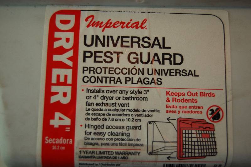 Vent Pest Control Covers