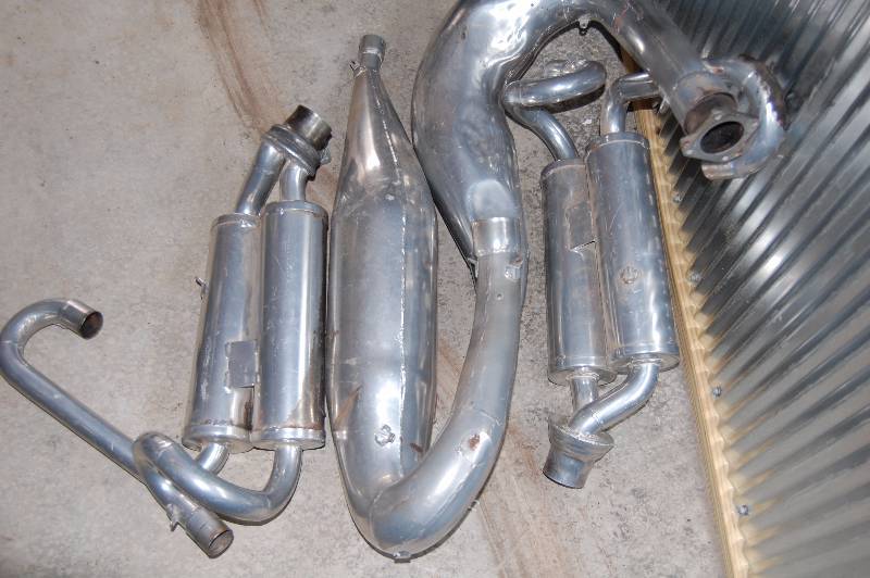 Snowmobile Exhaust Pipes