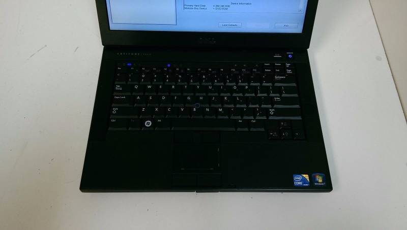lot 1 image: Dell Latitude E6410 2.67GHz Core i5, 250GB HDD, 4GB RAM, 14.1 Laptop
