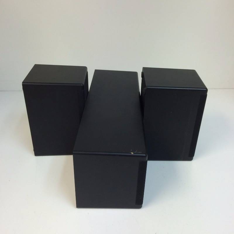 lot 14 image: KLH Audio Model 6000 Center Channel (1x) and Front Speakers (2x) Tested 8 Ohms
