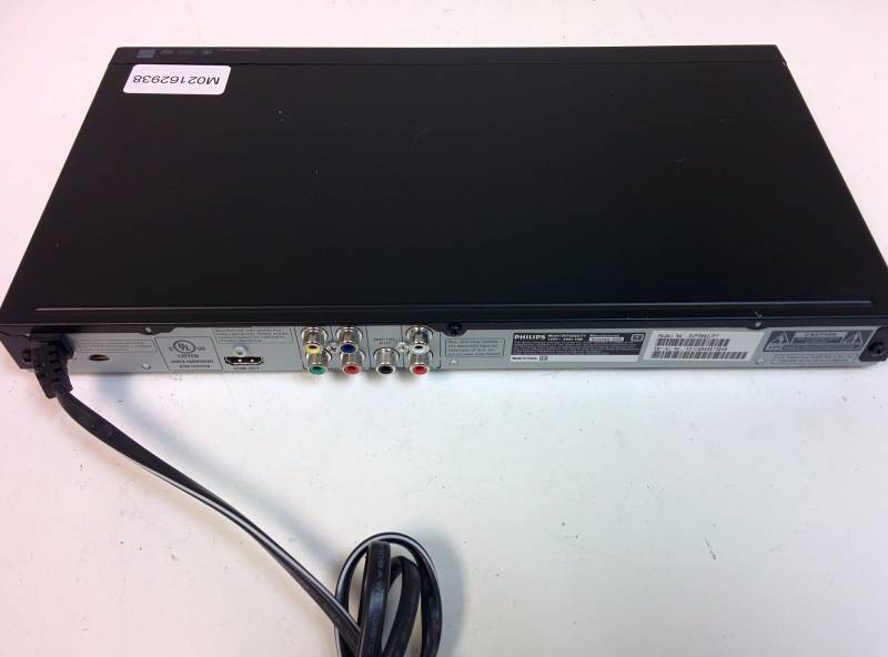 lot 29 image: Philips DVP3982 Slim DVD Player With HDMI, No Remote