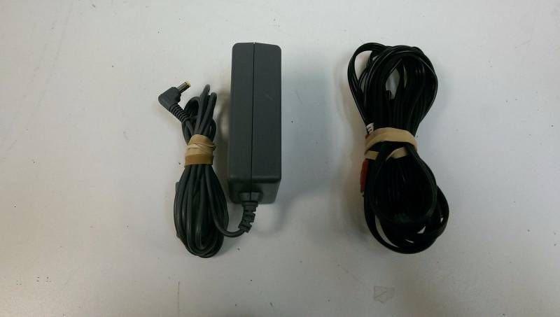 lot 37 image: Sony PSOne w 2Controllers, 4 Games and PowerAV Cords Bundle