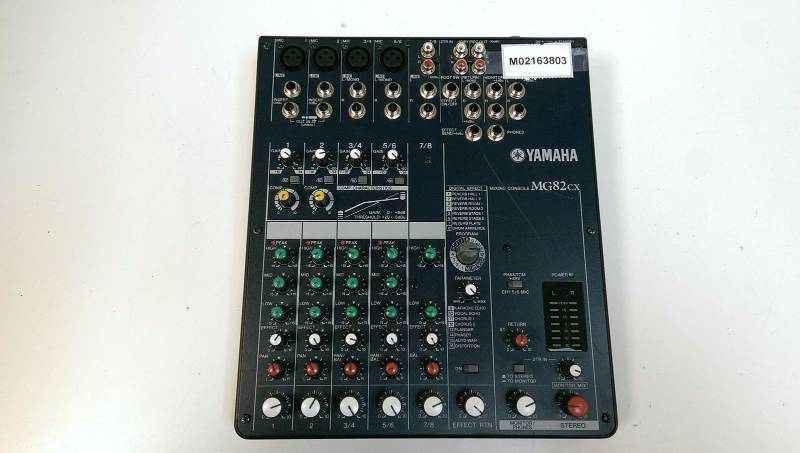 lot 42 image: Yamaha MG82cx 8 Channel Mixer