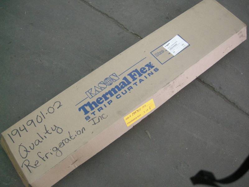 lot 4 image: Thermalflex Strip Curtains