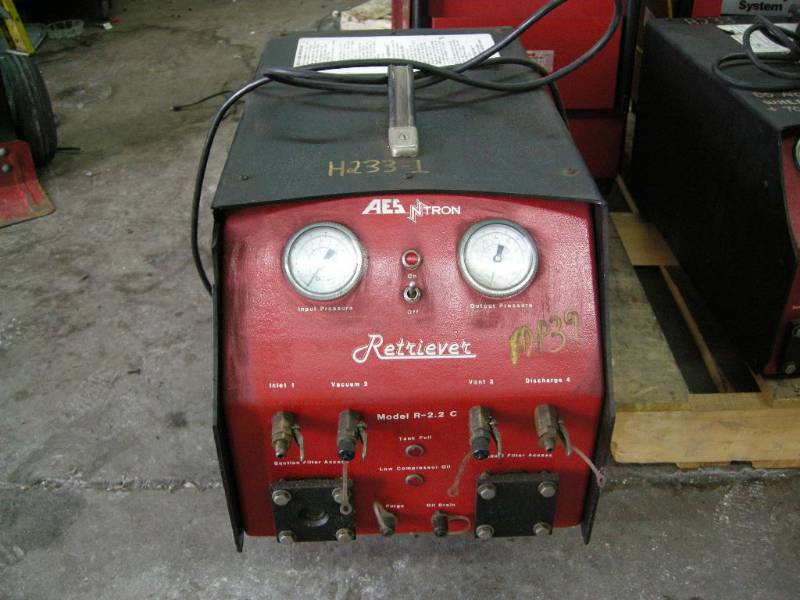 lot 49 image: AES Refrigerant Recovery Unit