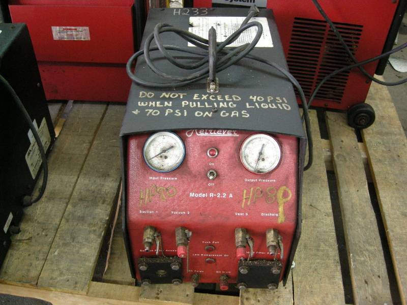 lot 50 image: AES Refrigerant Recovery Unit