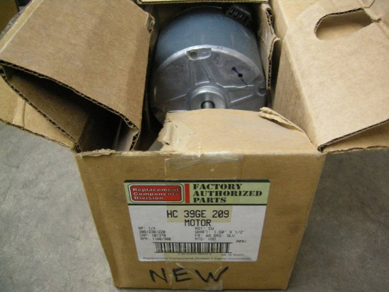 lot 68 image: New BryantCarrier Electric Motor