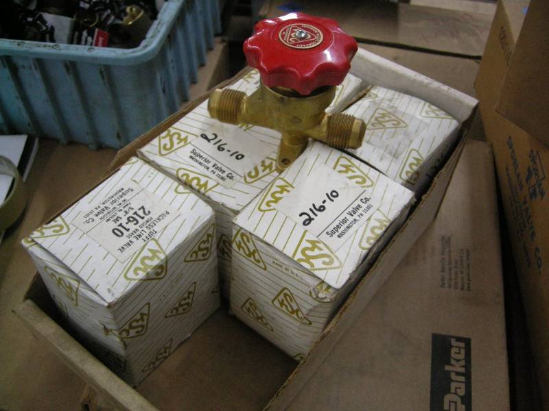 lot 93 image: Superior Line Valves