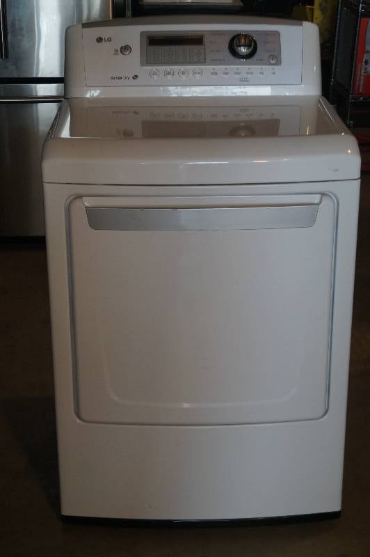 LG Gas Dryer in White