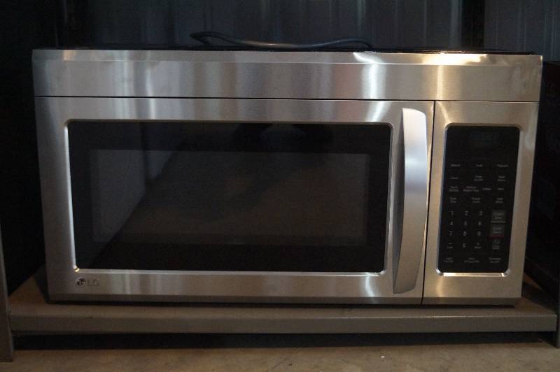 Over the Range Microwave in Stainless Steel