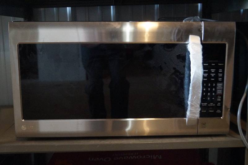 Over the Range Microwave in Stainless Steel