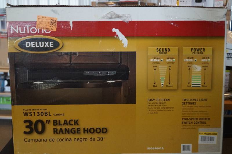 Allure I Series 30 in. Convertible Range Hood in Biscuit