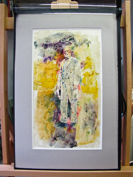 lot 42 image: Original commercial art drawing, signed