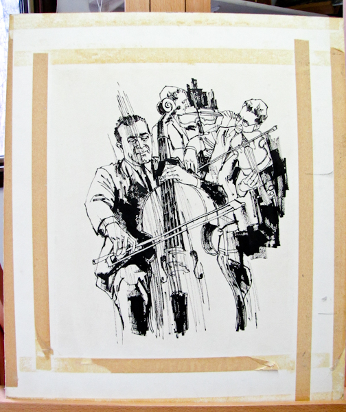 lot 61 image: Original commercial art drawing