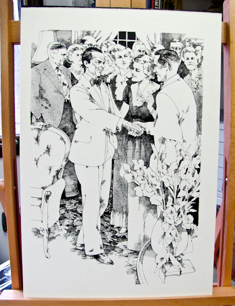 lot 60 image: Original commercial art drawing