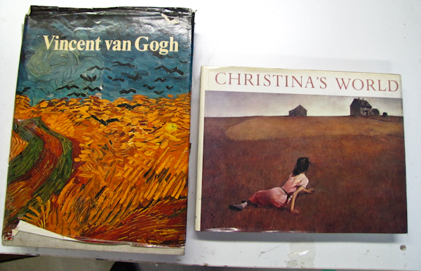 lot 111 image: Art Books, Vincent Van Gough & Christinas World