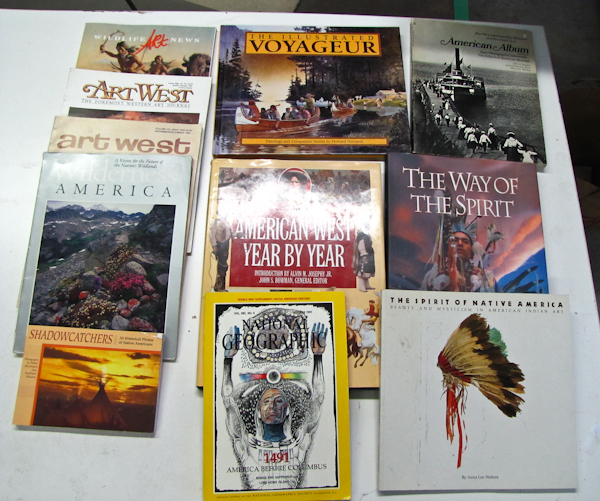 lot 112 image: Large lot of books, Native American & The West