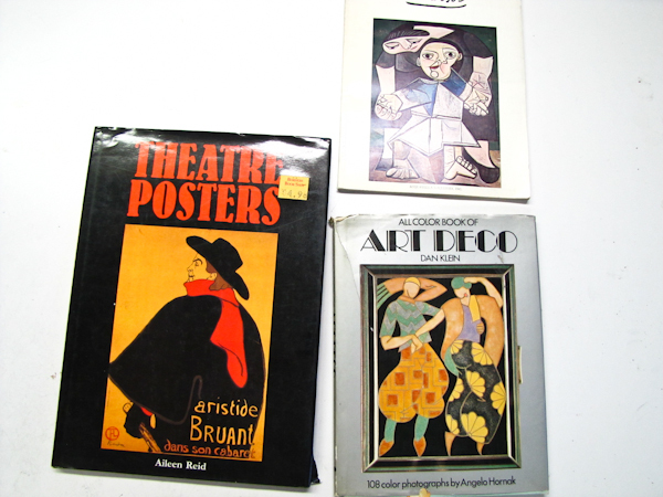 lot 114 image: Vintage Books on Theatre Poster, Art Deco, Picasso