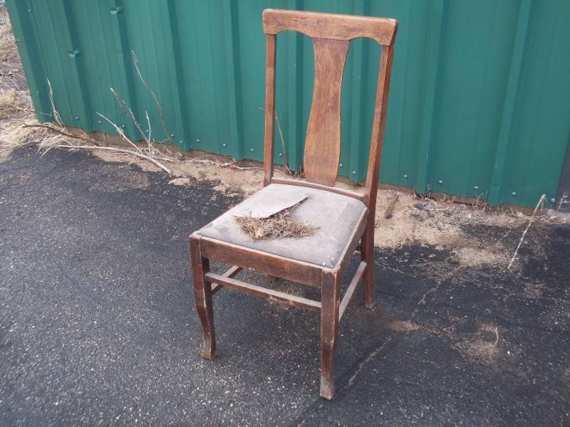Wood chair restoration and repair