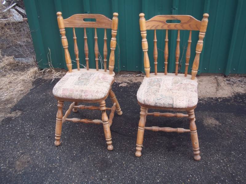 2 Upolstered chairs restoration and repair