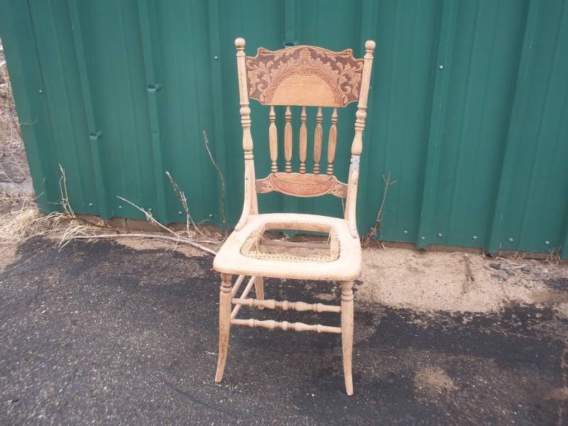 Wood chair restoration and repair