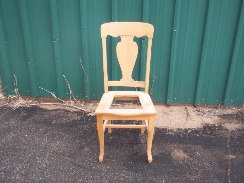 Wood chair restoration and repair