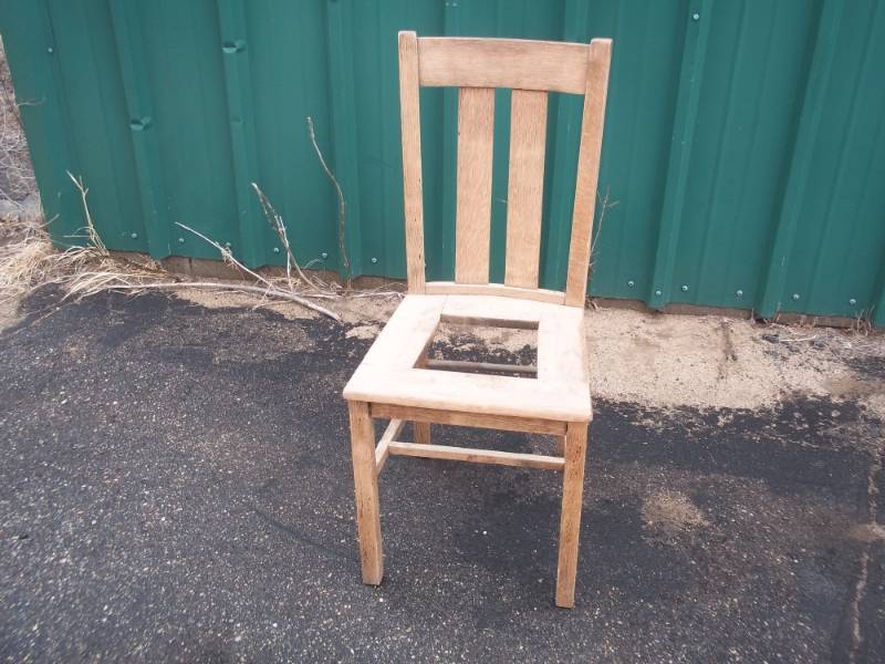 Wood chair restoration and repair