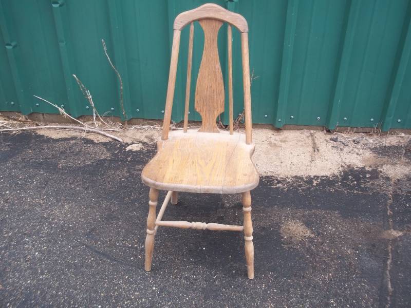 Wood chair restoration and repair