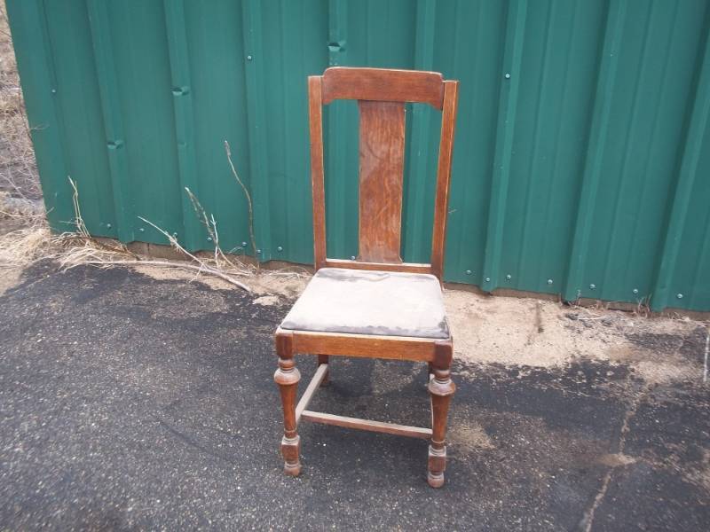 Wood chair restoration and repair
